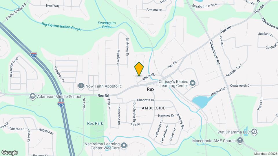 5934 Colonnade Dr Mapa y Detalles de la Ubicación