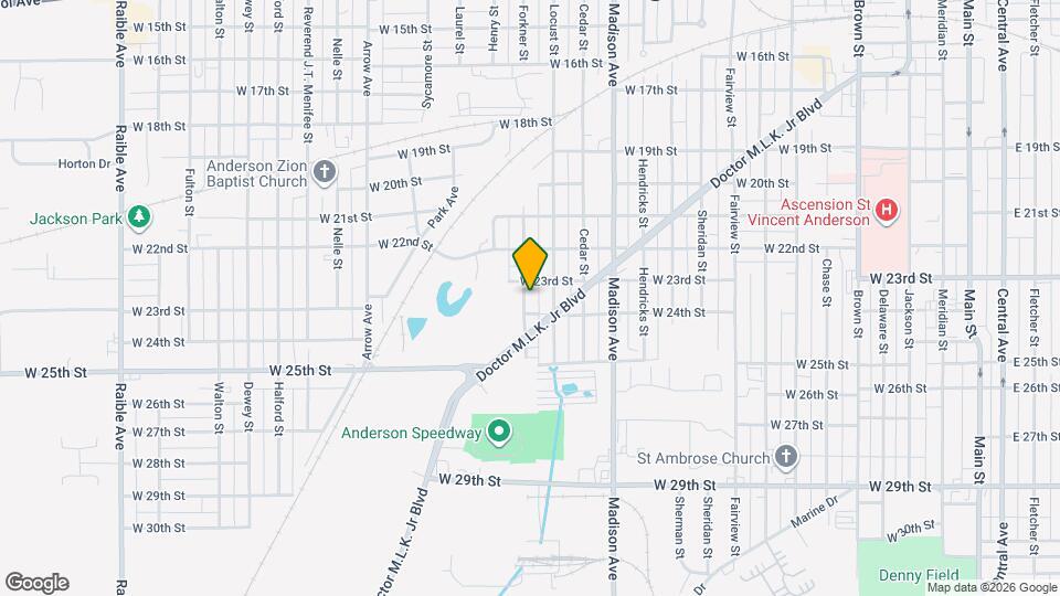 2314 Forkner St Map and Location Details