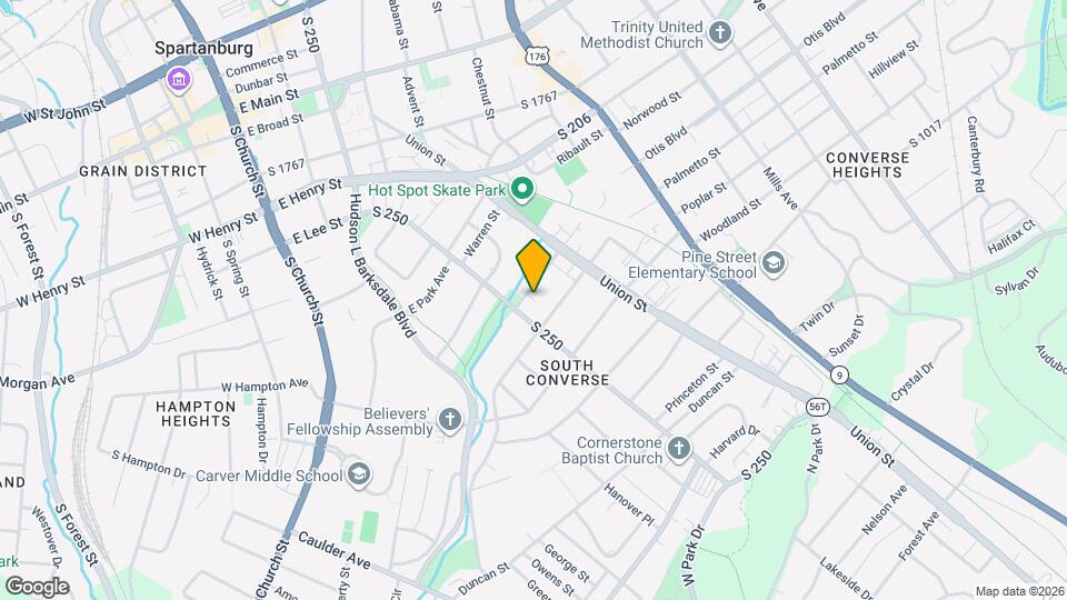 311 Ridgewood Ave Map and Location Details