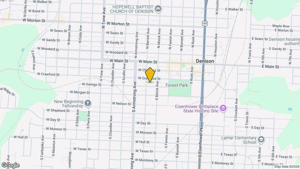 623 W Owings St Map and Location Details