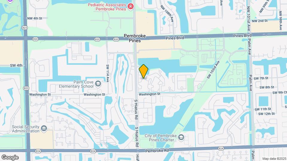 11177 SW 8th St, Unit 206 Map and Location Details