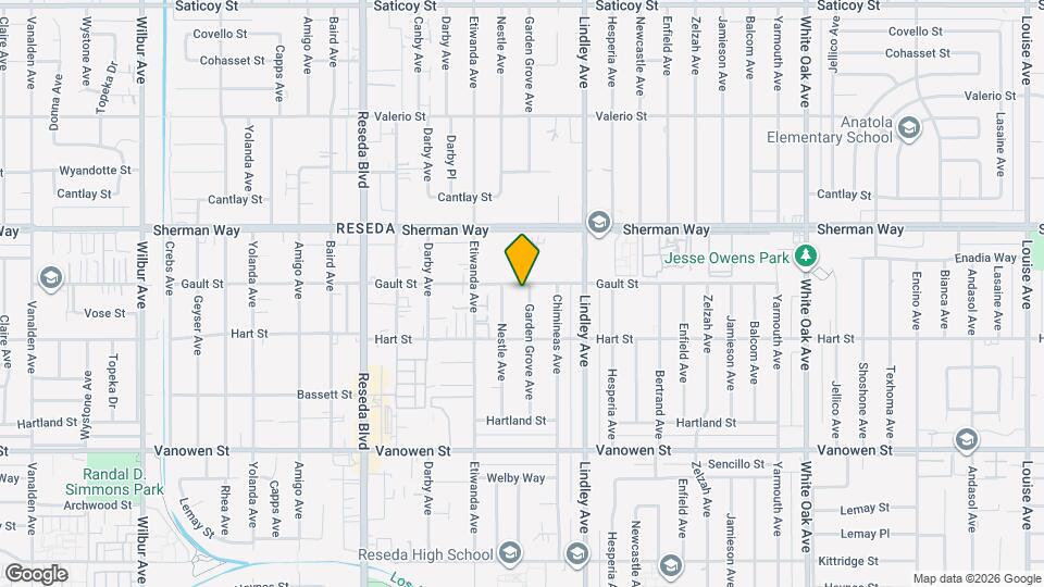 7051 Garden Grove Ave Map and Location Details