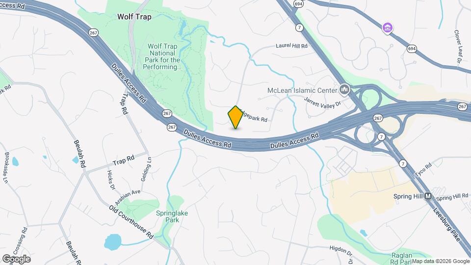 9051 Laurel Hill Ct Map and Location Details