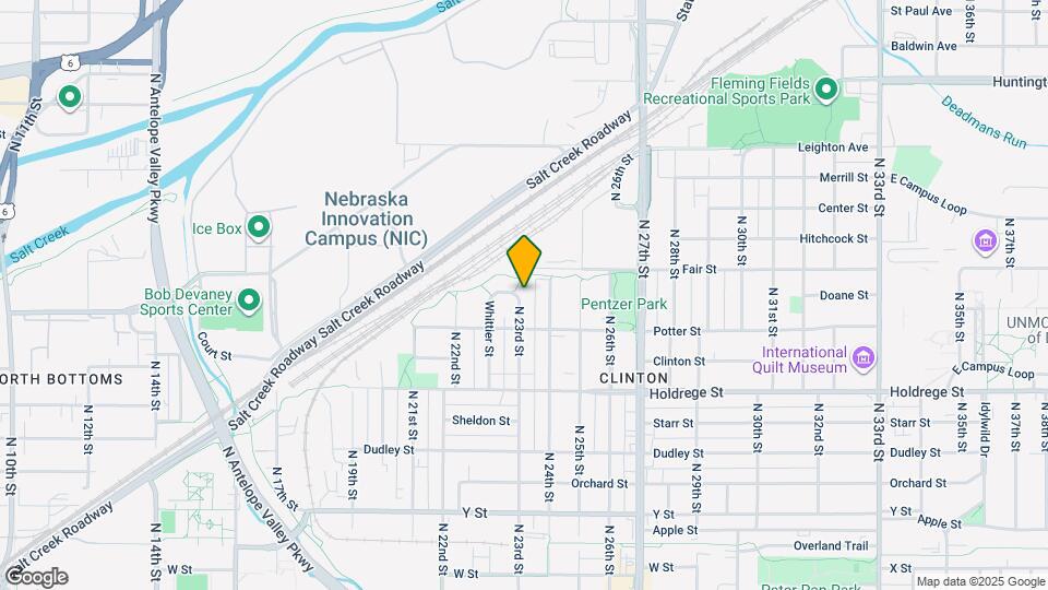 1802 N 23rd St Map and Location Details