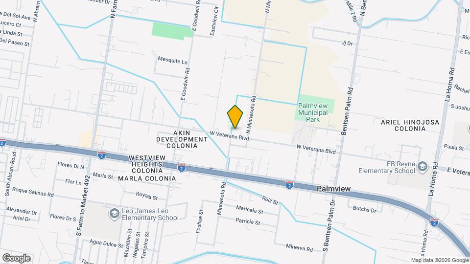 906 W Veterans Blvd Map and Location Details