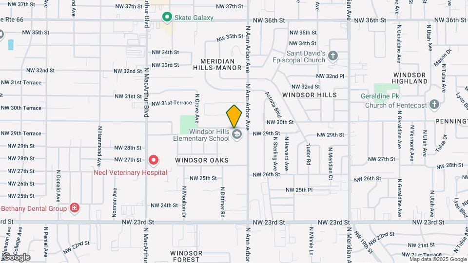 4920 NW 29th St Map and Location Details