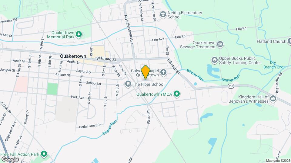 226 New St, Unit 2nd Floor Map and Location Details