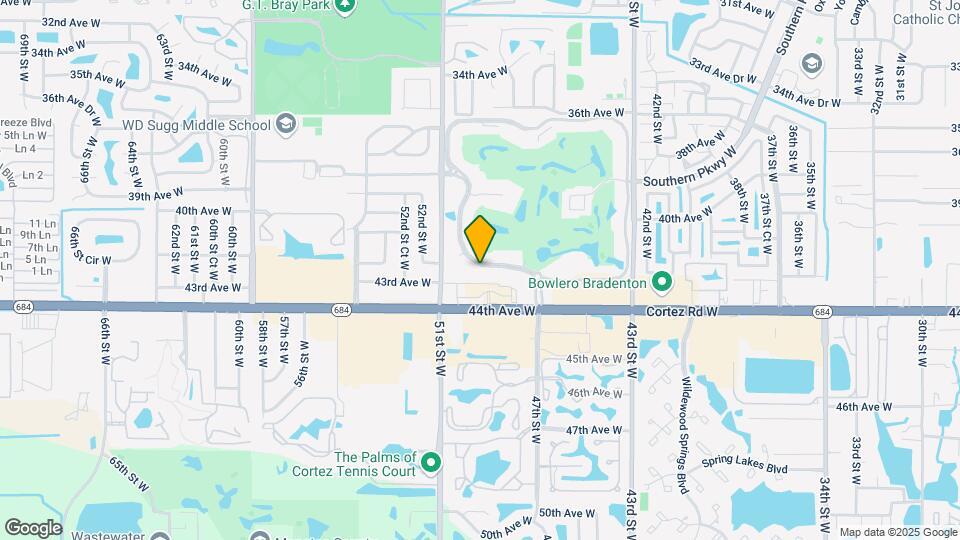 4460 Ironwood Cir, Unit Unit 203 Map and Location Details