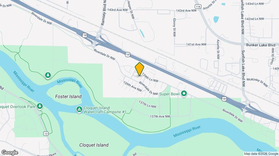 13885 Ironstone Tr NW Mapa y Detalles de la Ubicación