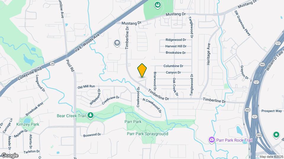 3020 Laurel Creek Dr Map and Location Details