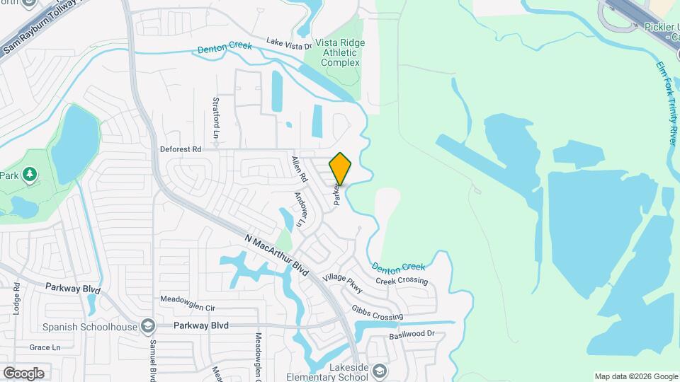 929 Parker Dr Mapa y Detalles de la Ubicación