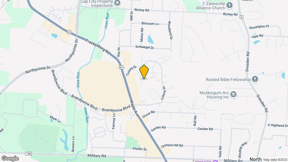 3560 Chesapeake Dr Map and Location Details