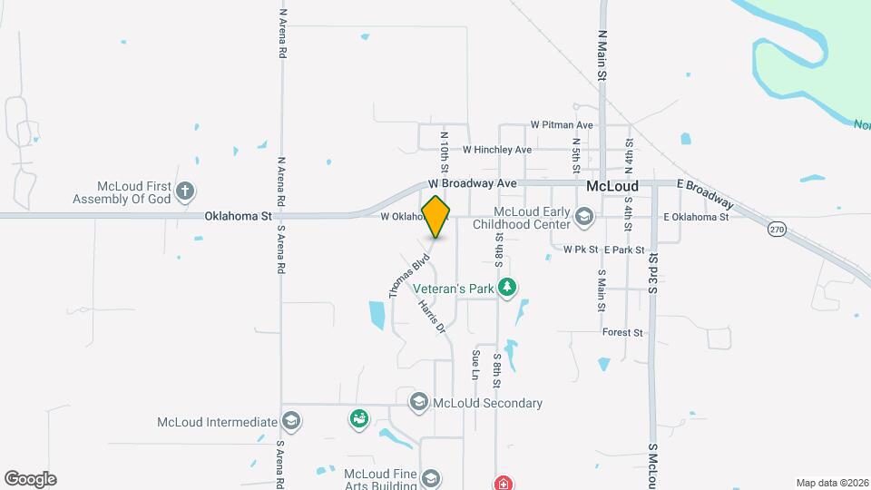 112 Thomas Blvd Map and Location Details