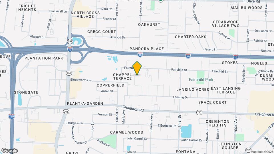 7130 Sonny Dr Map and Location Details