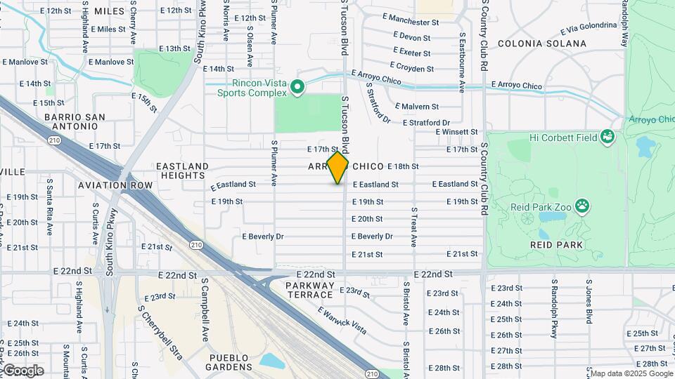2432 E Eastland St Map and Location Details
