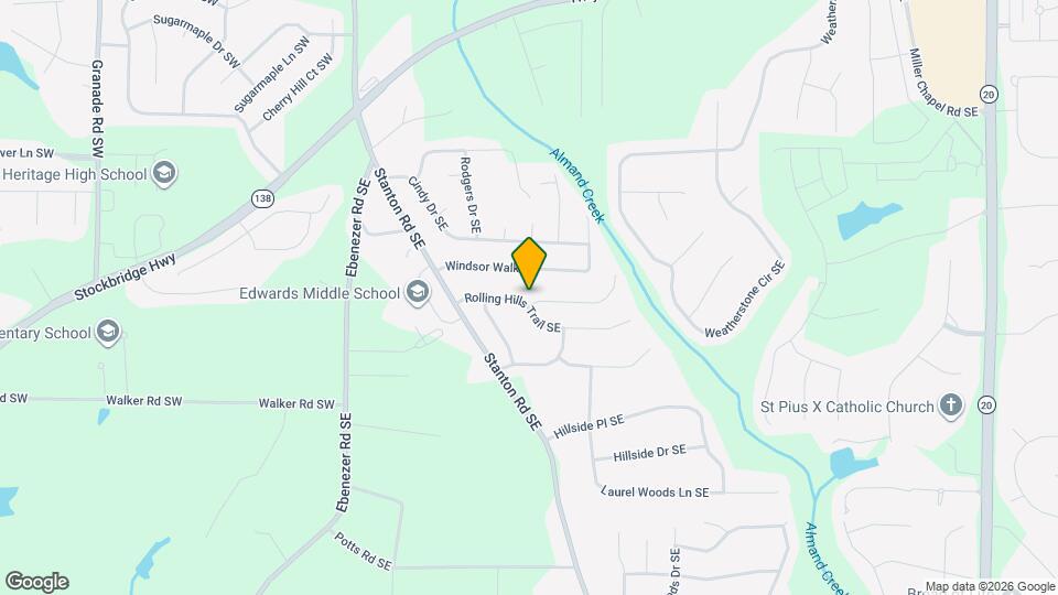 1680 Rolling Hills Trail SE Map and Location Details