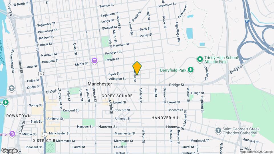90 Arlington St Map and Location Details