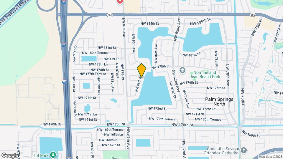 17615 NW 85th Ave Map and Location Details