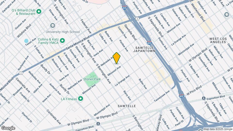 1840 Federal Ave Mapa y Detalles de la Ubicación