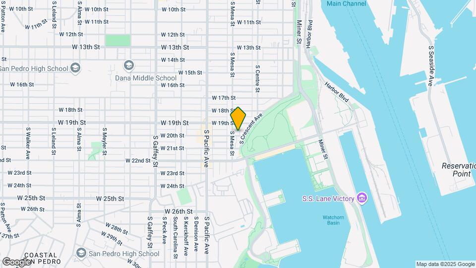376 W 20th St Map and Location Details