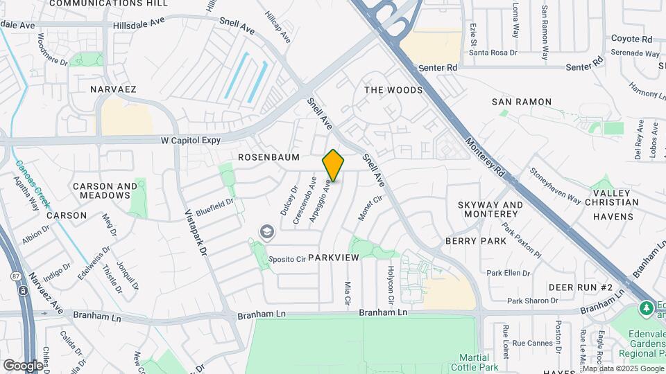 4160 Arpeggio Ave Map and Location Details