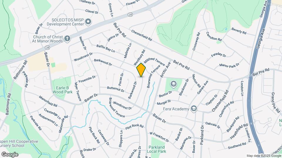 14402 Woodcrest Dr Map and Location Details