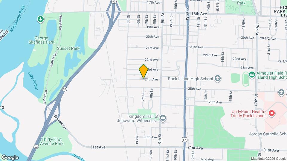 624 24th Ave Map and Location Details