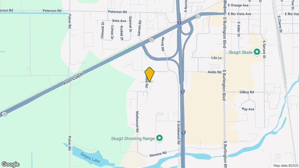 1072 Andis Rd Map and Location Details