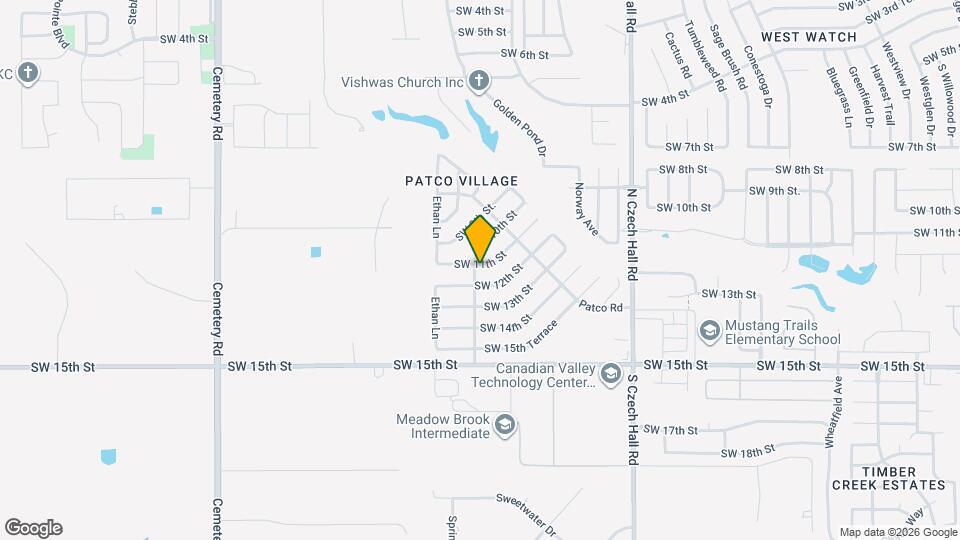 12412 SW 11th St Map and Location Details
