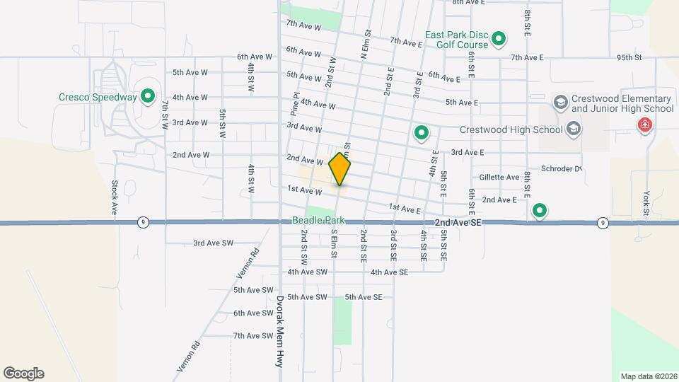 113 N Elm St, Unit 1 Map and Location Details