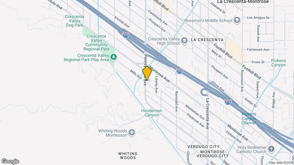 3938 Pennsylvania Ave Map and Location Details
