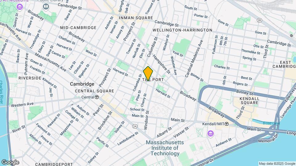 183 Harvard St, Unit 2 Mapa y Detalles de la Ubicación