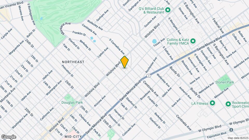 1237 Franklin St Map and Location Details