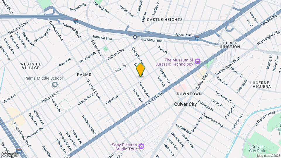 3690 Jasmine Ave Map and Location Details