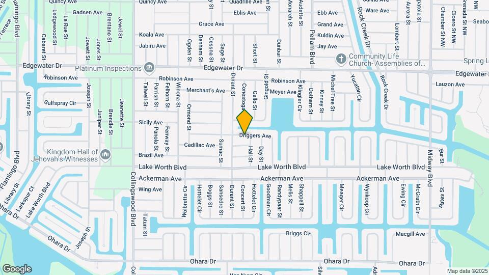 18305 Driggers Ave Map and Location Details