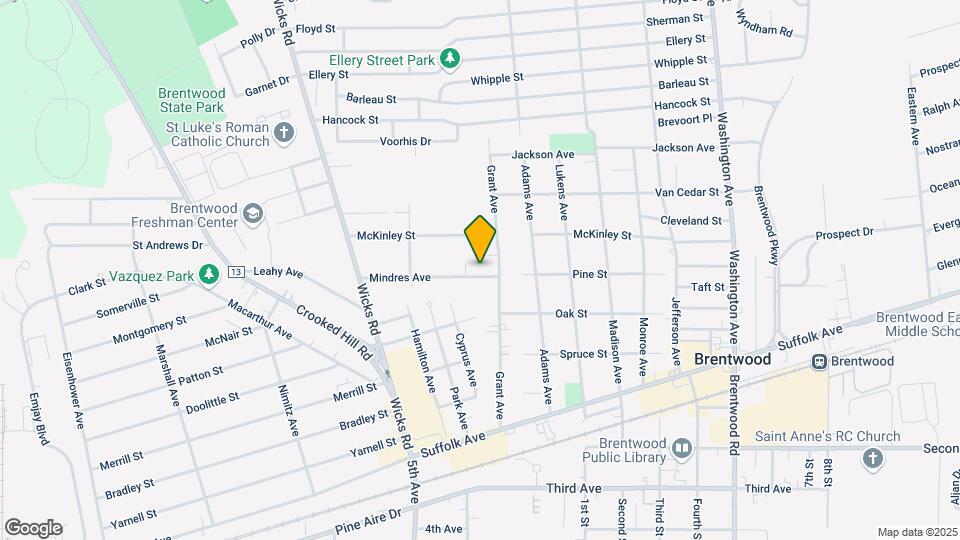 37 Mindres Ave, Unit 1 Map and Location Details