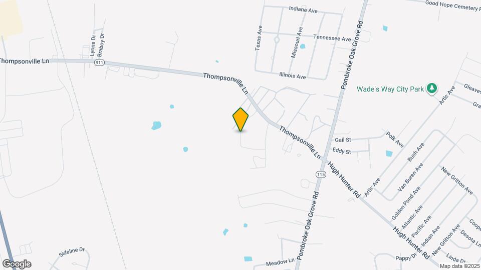 154 Zackary St Map and Location Details