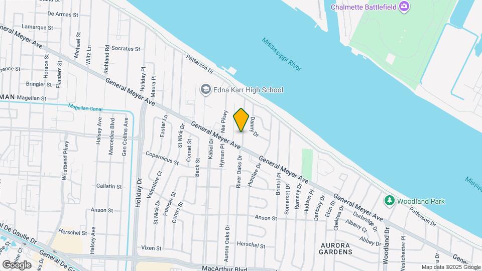 1901 River Oaks Dr Map and Location Details