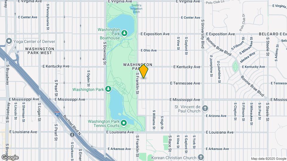 983 S Gilpin St Map and Location Details