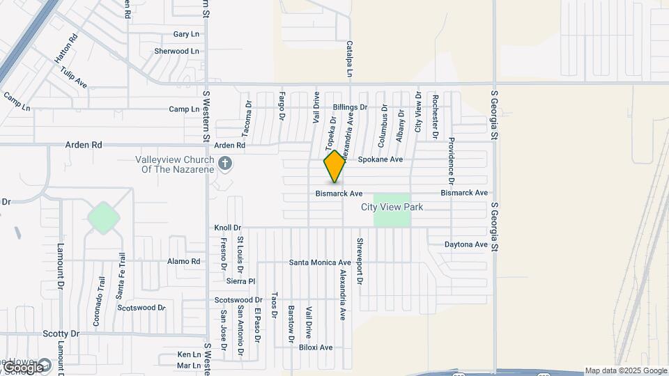 3502 Bismarck Ave Map and Location Details