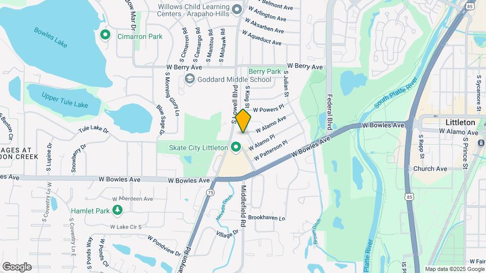 5757 S King St, Unit 12 Map and Location Details
