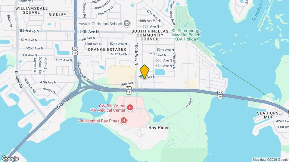 9945 47th Ave N Map and Location Details