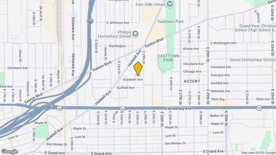 2434 Elizabeth Ave Map and Location Details