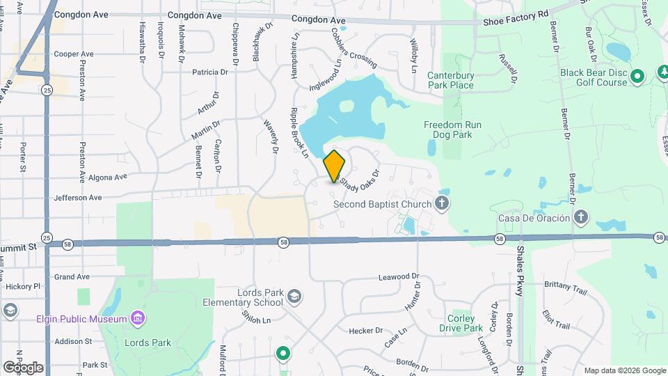 627 Cobblestone Ct Map and Location Details