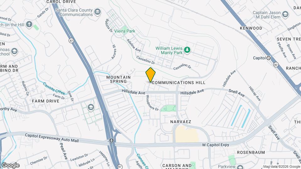 3162 Regency Ave Map and Location Details