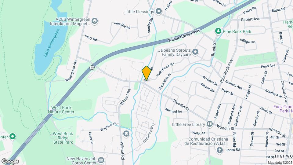 585 Woodin St Map and Location Details