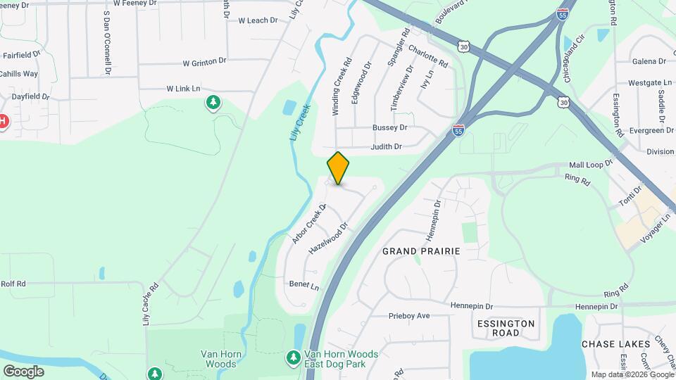 23055 Ironwood Dr Map and Location Details