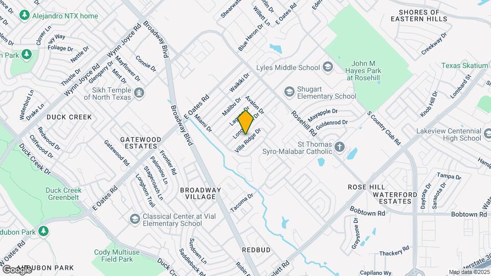 725 Villa Ridge Dr Map and Location Details