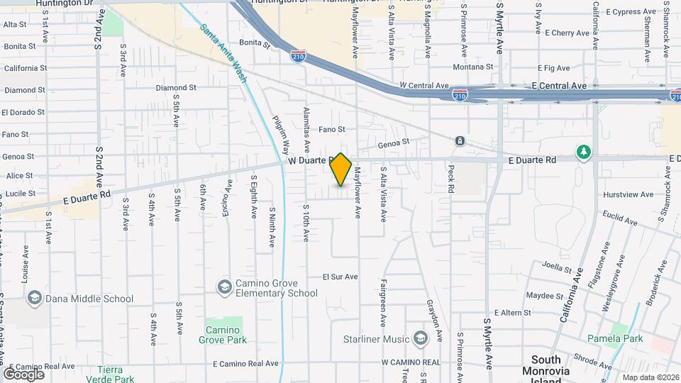525 W El Norte St Mapa y Detalles de la Ubicación