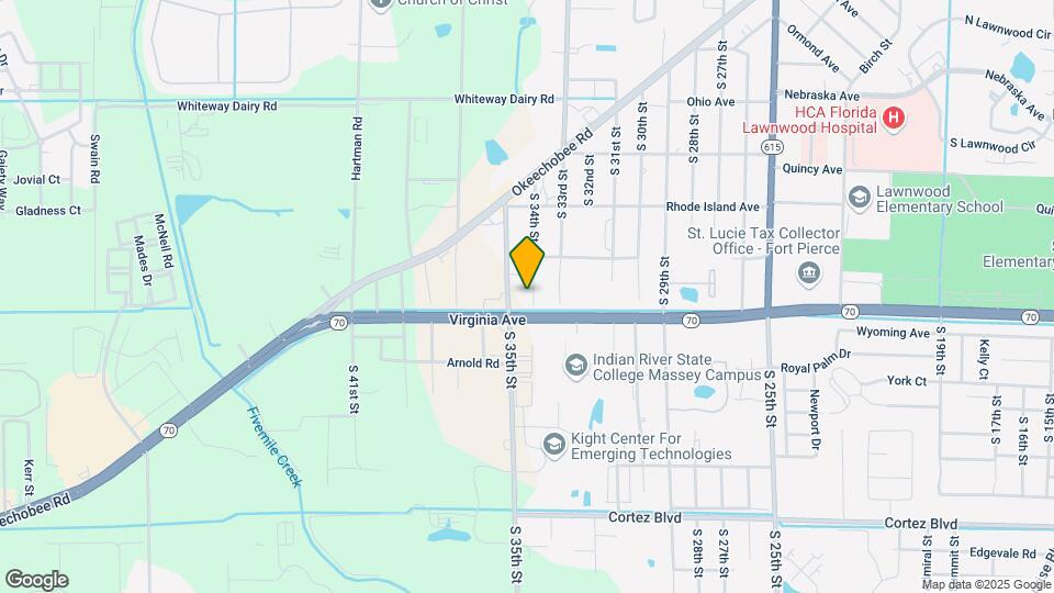 2207 S 34th St Map and Location Details